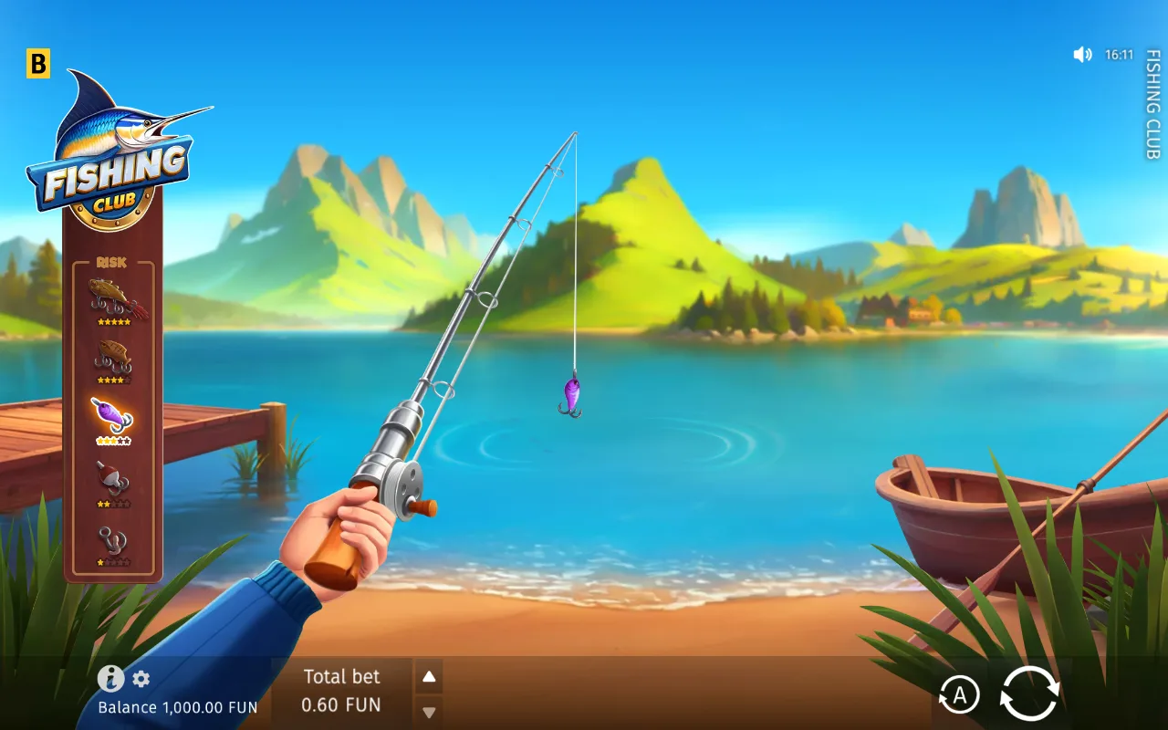 The base game — Fishing Club
