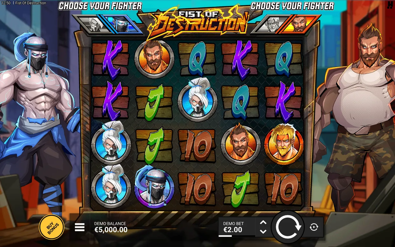 The base game — Fist of Destruction