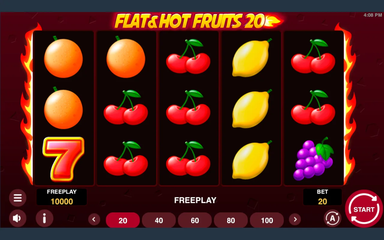 The base game — Flat Hot Fruits 20