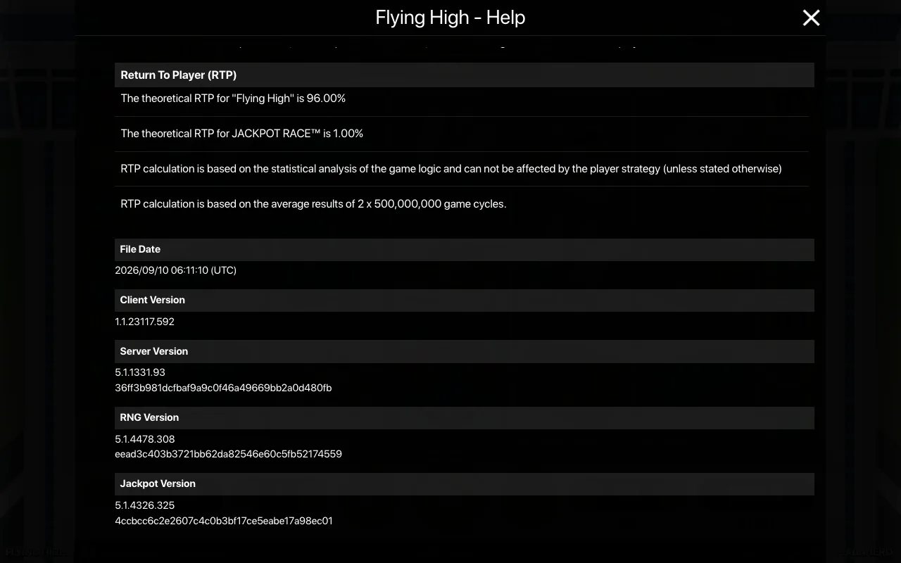 Règles du jeu, page 2 — Flying High