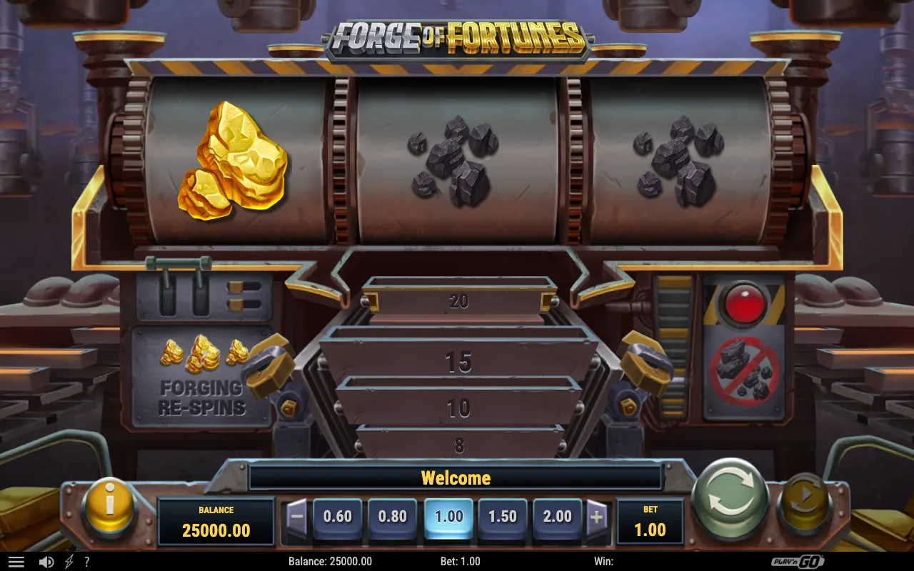 The base game — Forge of Fortunes