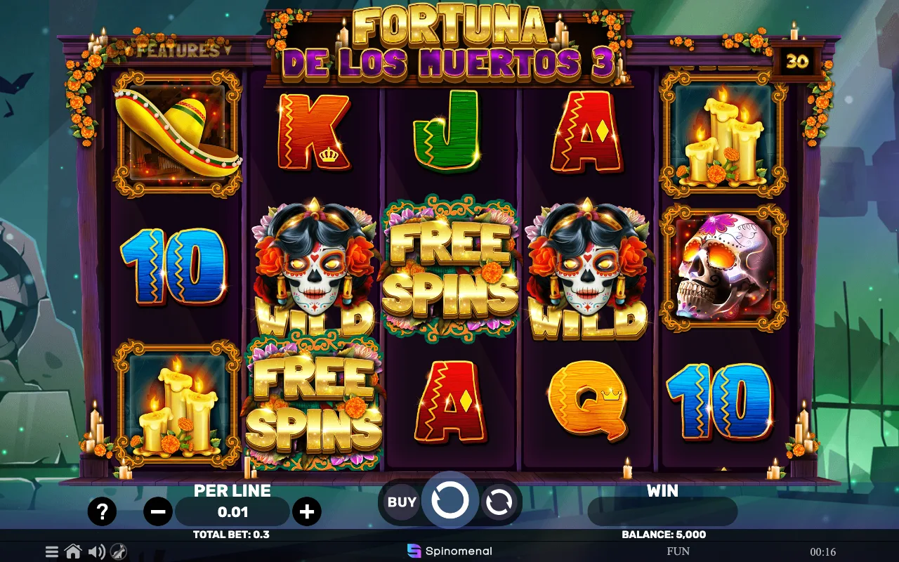 The base game — Fortuna de Los Muertos 3