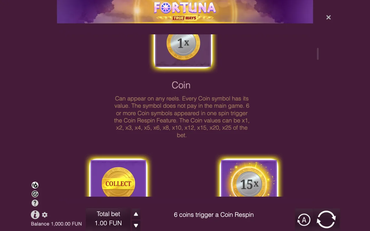 Game rules, page 2 — Fortuna TrueWays