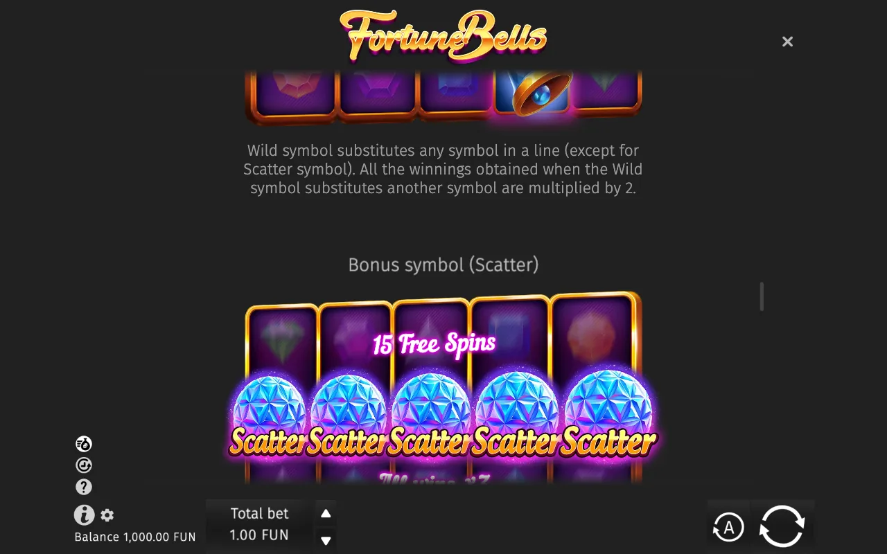 Game rules, page 4 — Fortune Bells