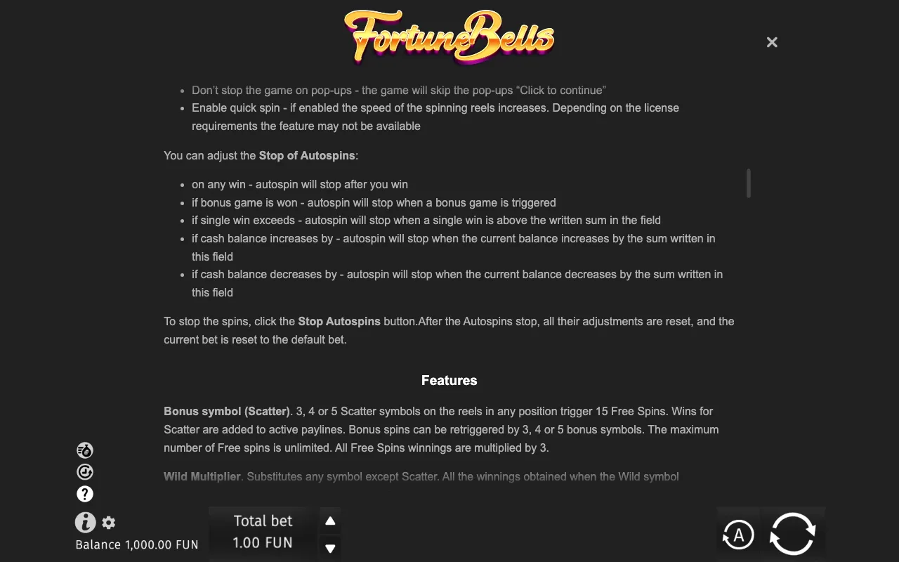 Game rules, page 7 — Fortune Bells
