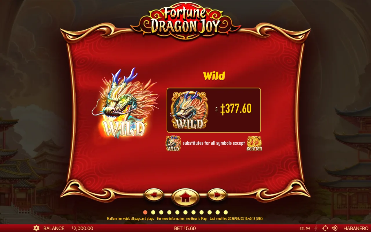 Spielregeln, Seite 3 — Fortune Dragon Joy