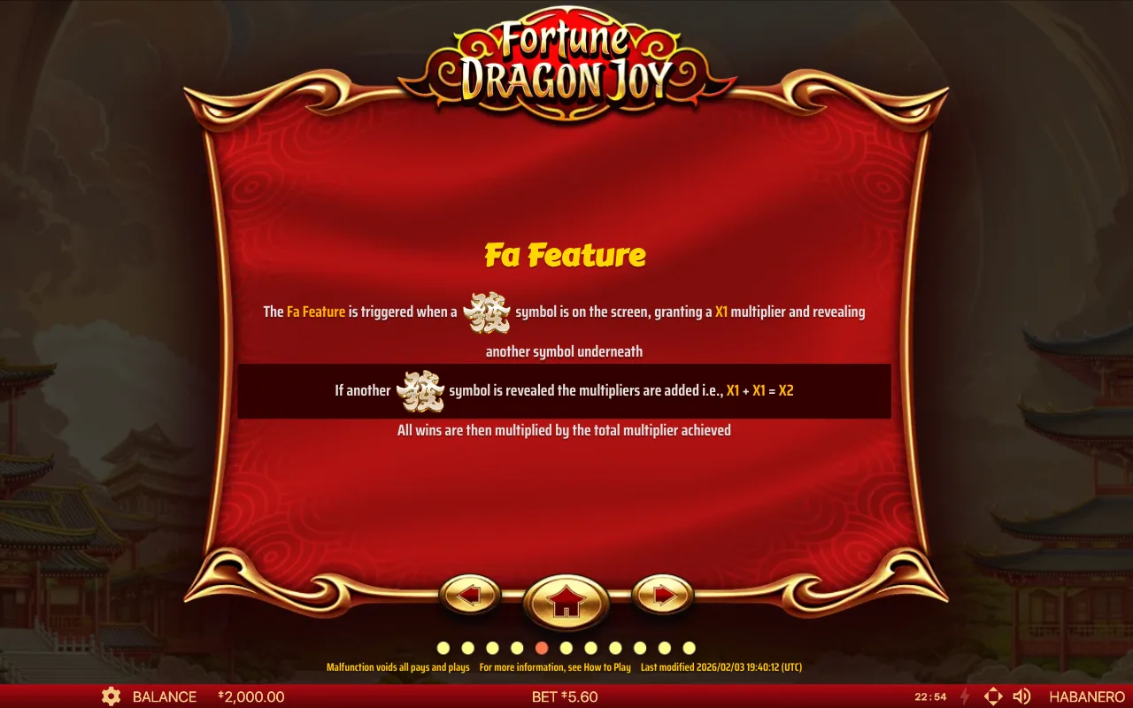 Spielregeln, Seite 7 — Fortune Dragon Joy