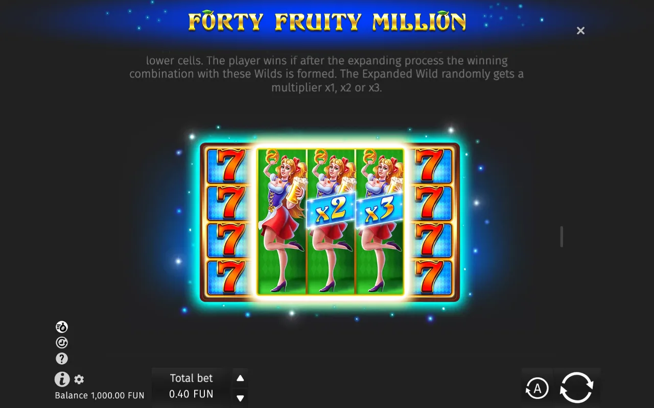 Game rules, page 4 — Forty Fruity Million