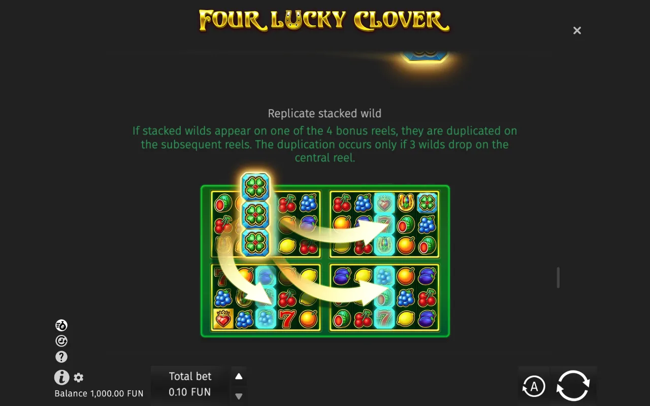 Game rules, page 4 — Four Lucky Clover