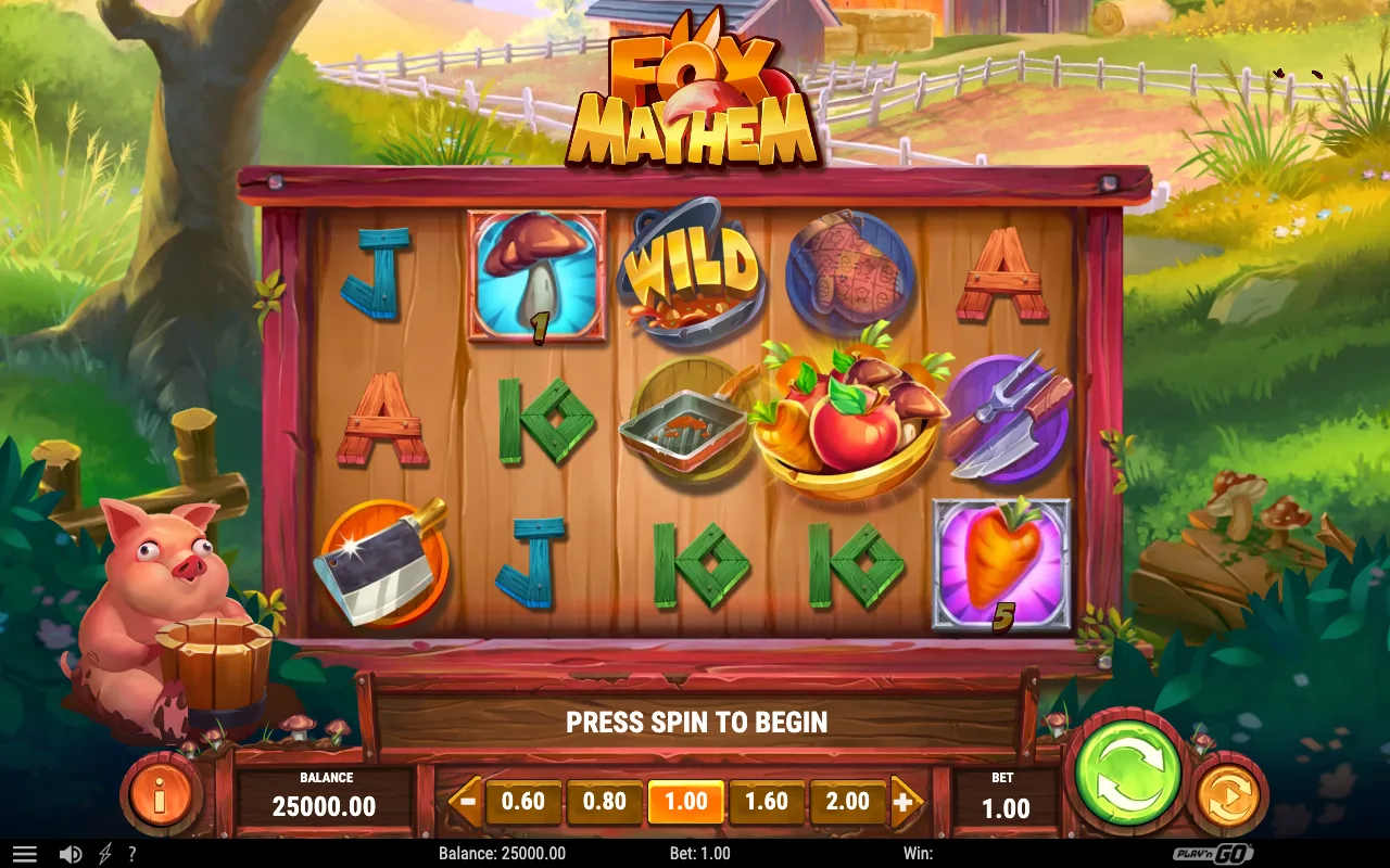 The base game — Fox Mayhem