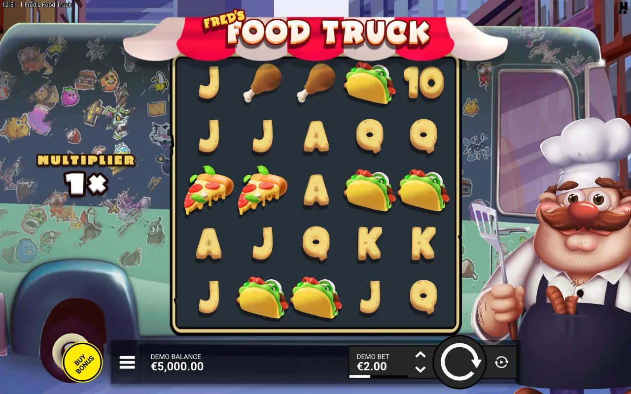 The base game — Fred's Food Truck