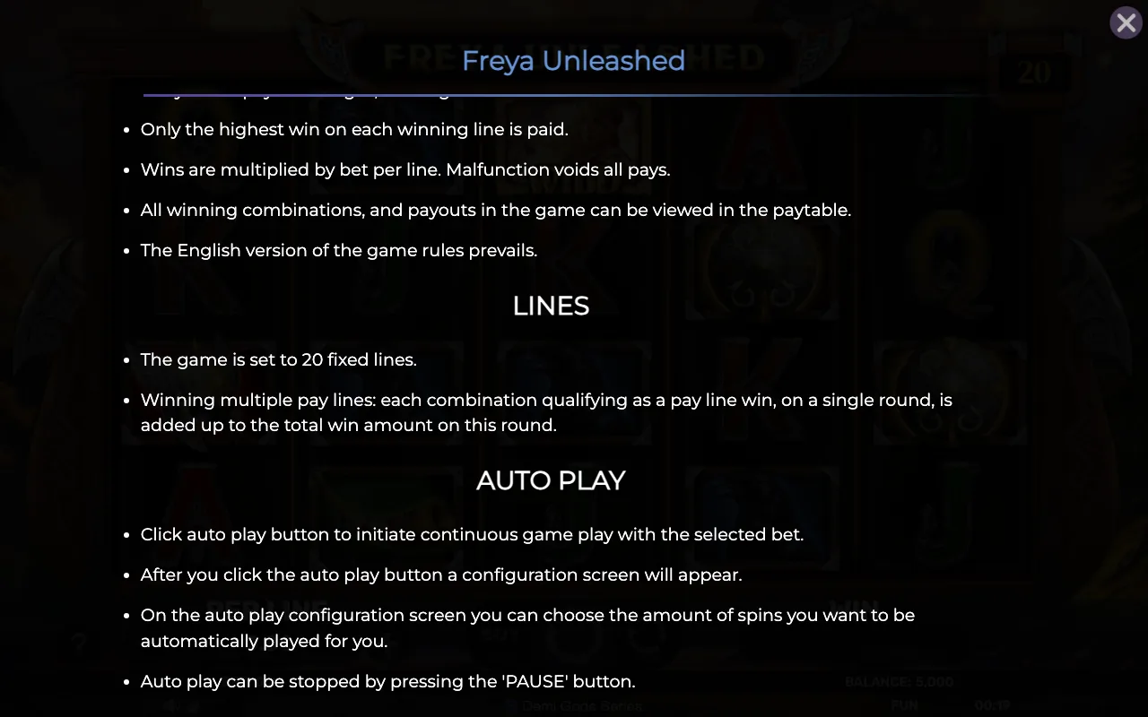 Lines — Freya Unleashed