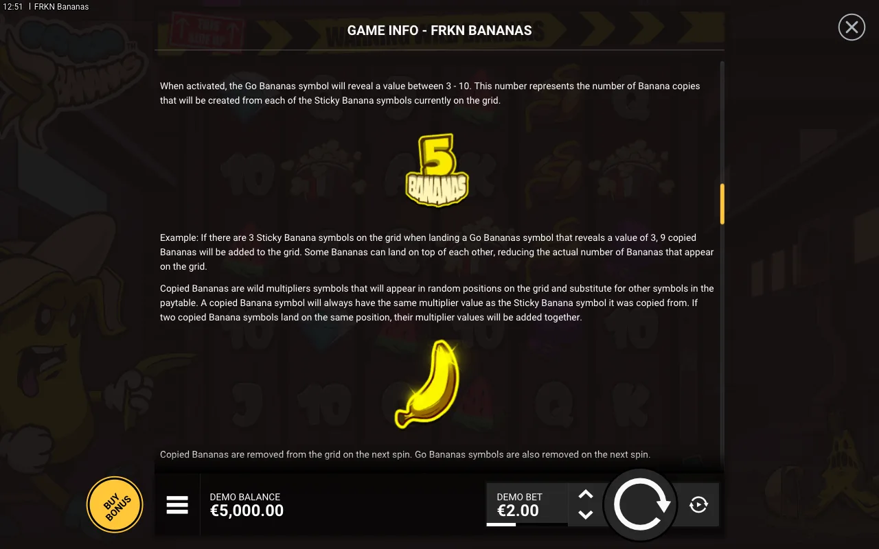 Game rules, page 4 — FRKN Bananas