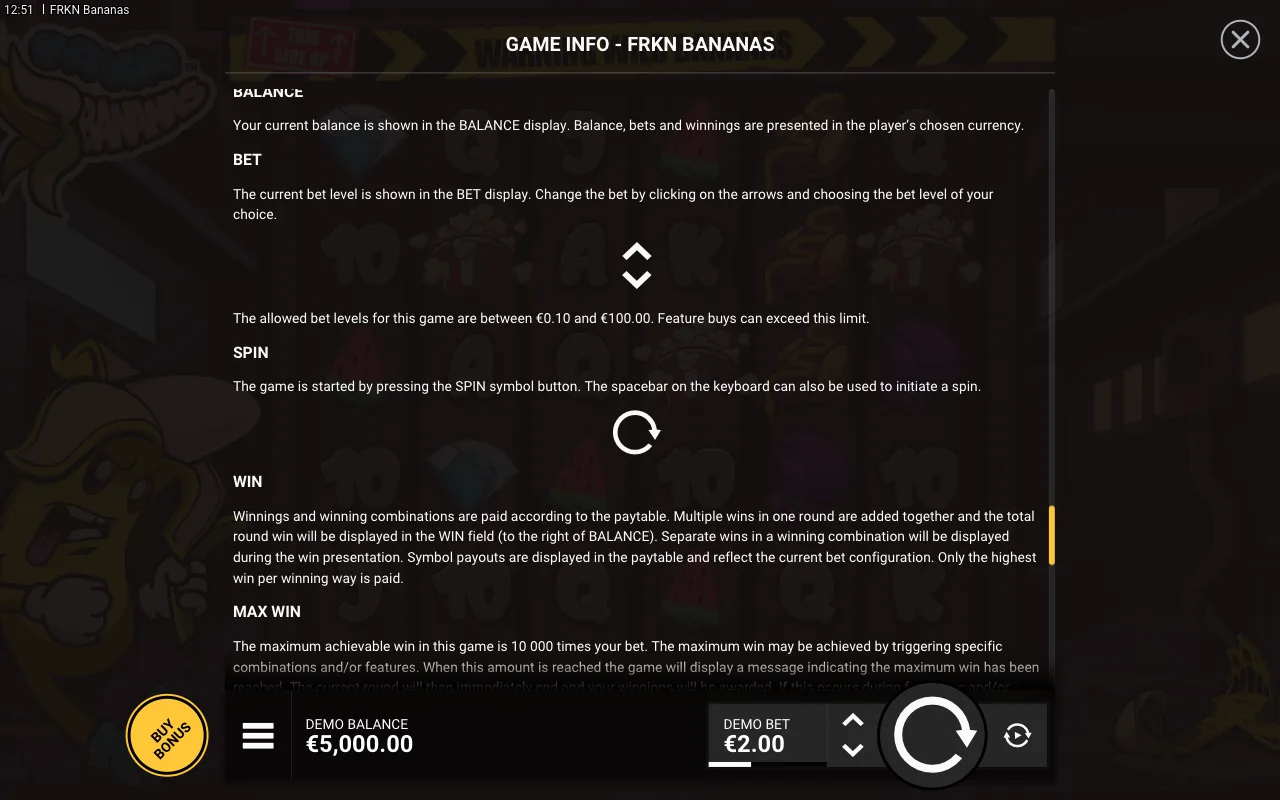 Game rules, page 8 — FRKN Bananas