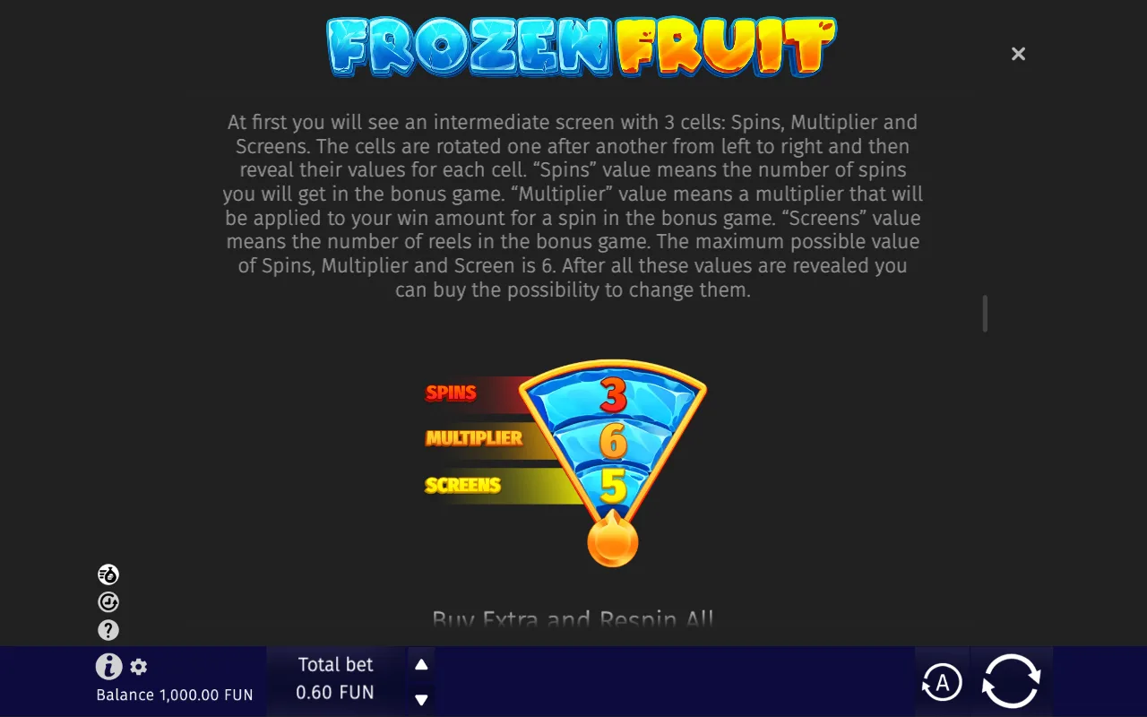 Game rules, page 4 — Frozen Fruit