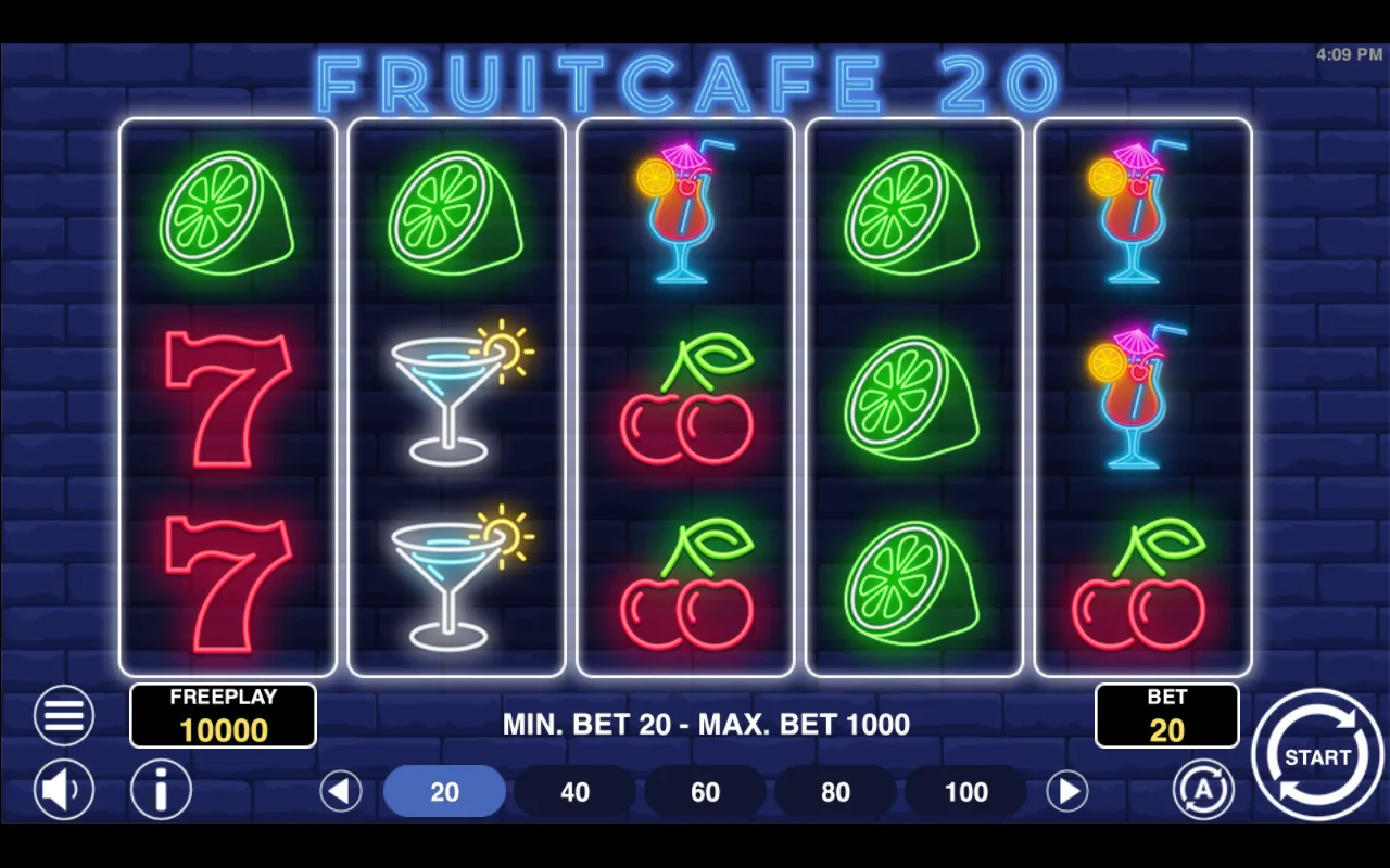 The base game — Fruit Cafe 20