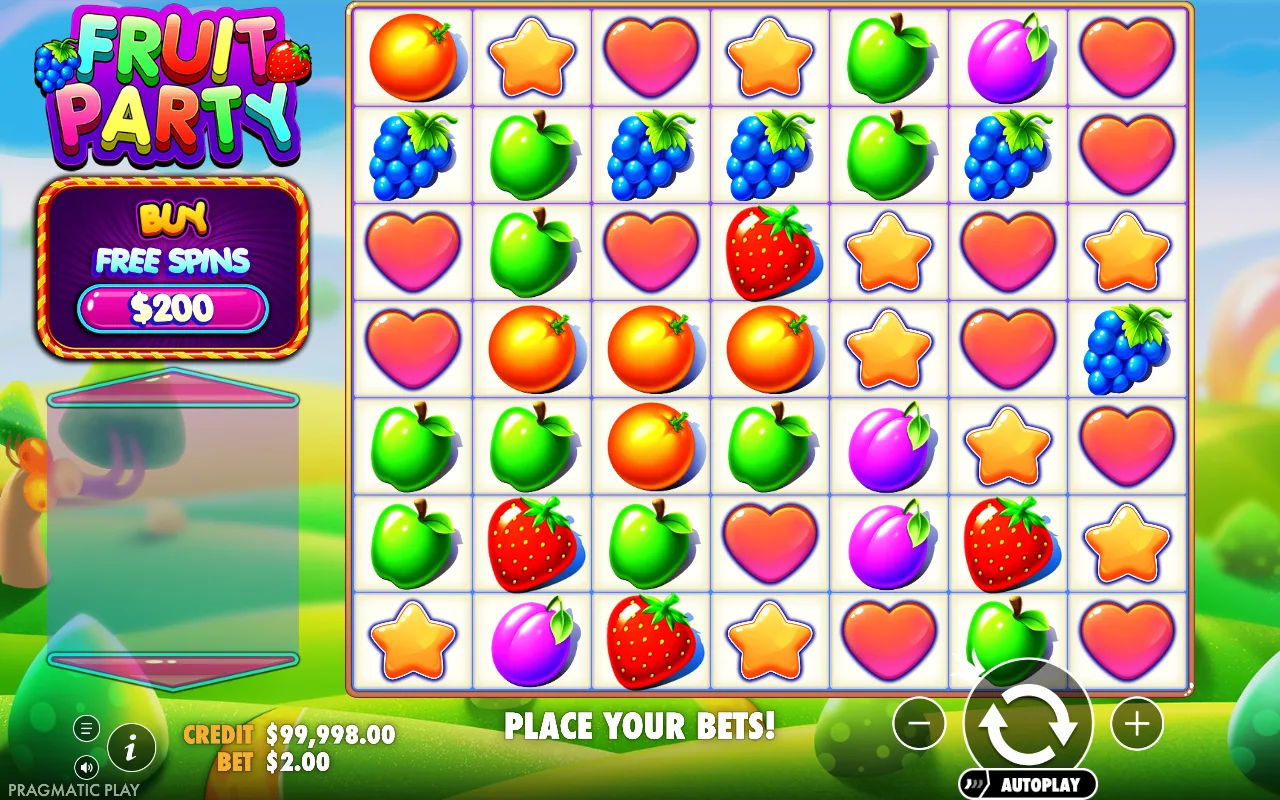 The base game — Fruit Party