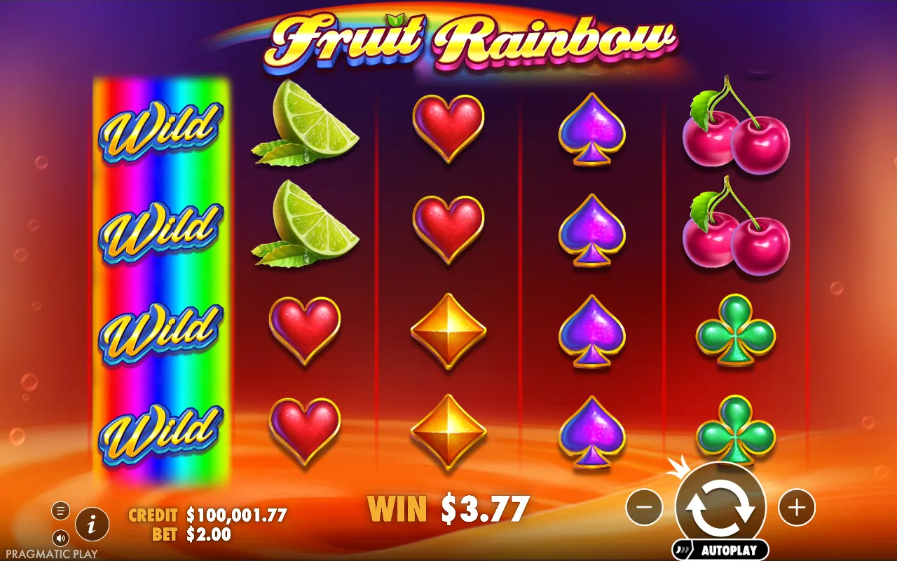 The base game — Fruit Rainbow