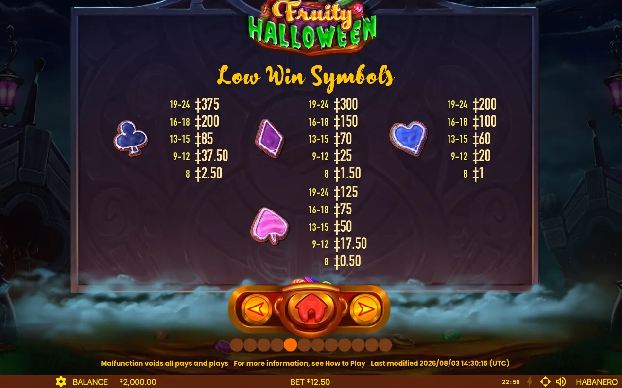Spielregeln, Seite 7 — Fruity Halloween