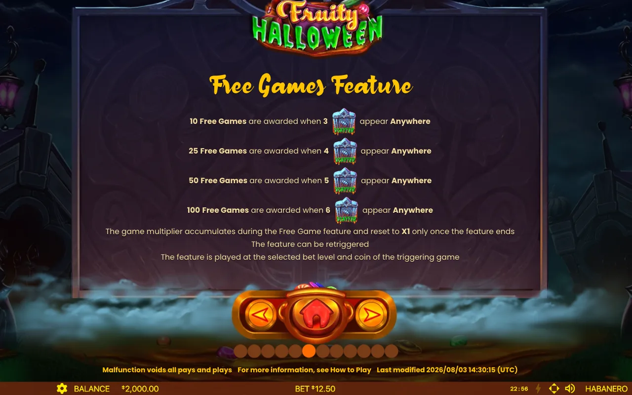 Spielregeln, Seite 8 — Fruity Halloween