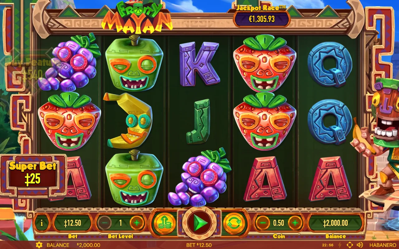 The base game — Fruity Mayan