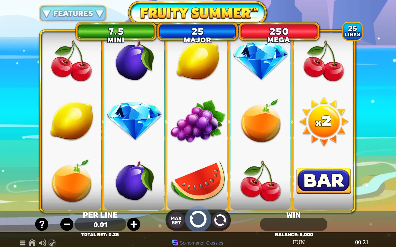 The base game — Fruity Summer