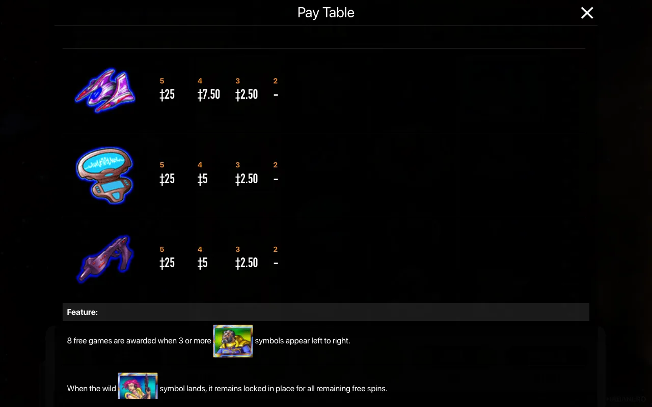 Spielregeln, Seite 5 — Galactic Cash