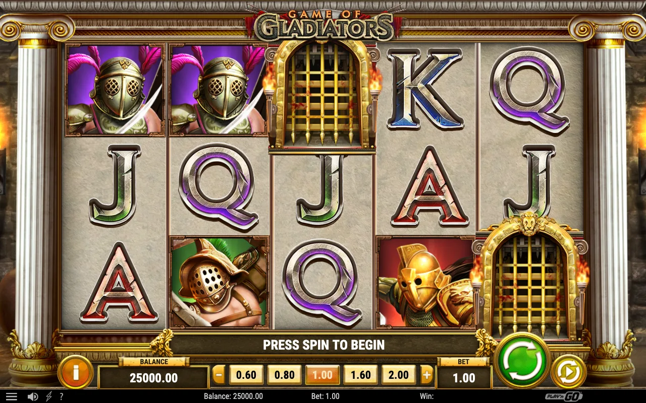 The base game — Game of Gladiators