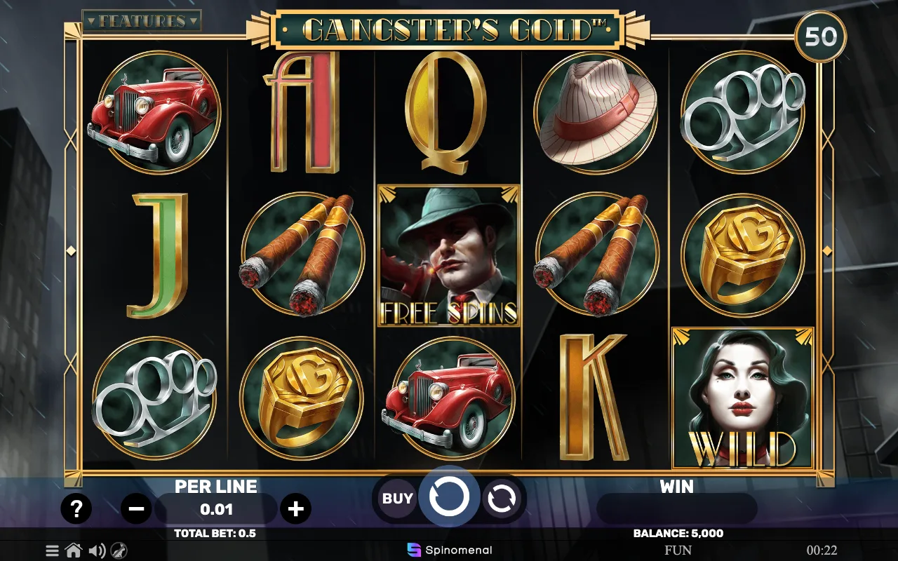 The base game — Gangsters Gold