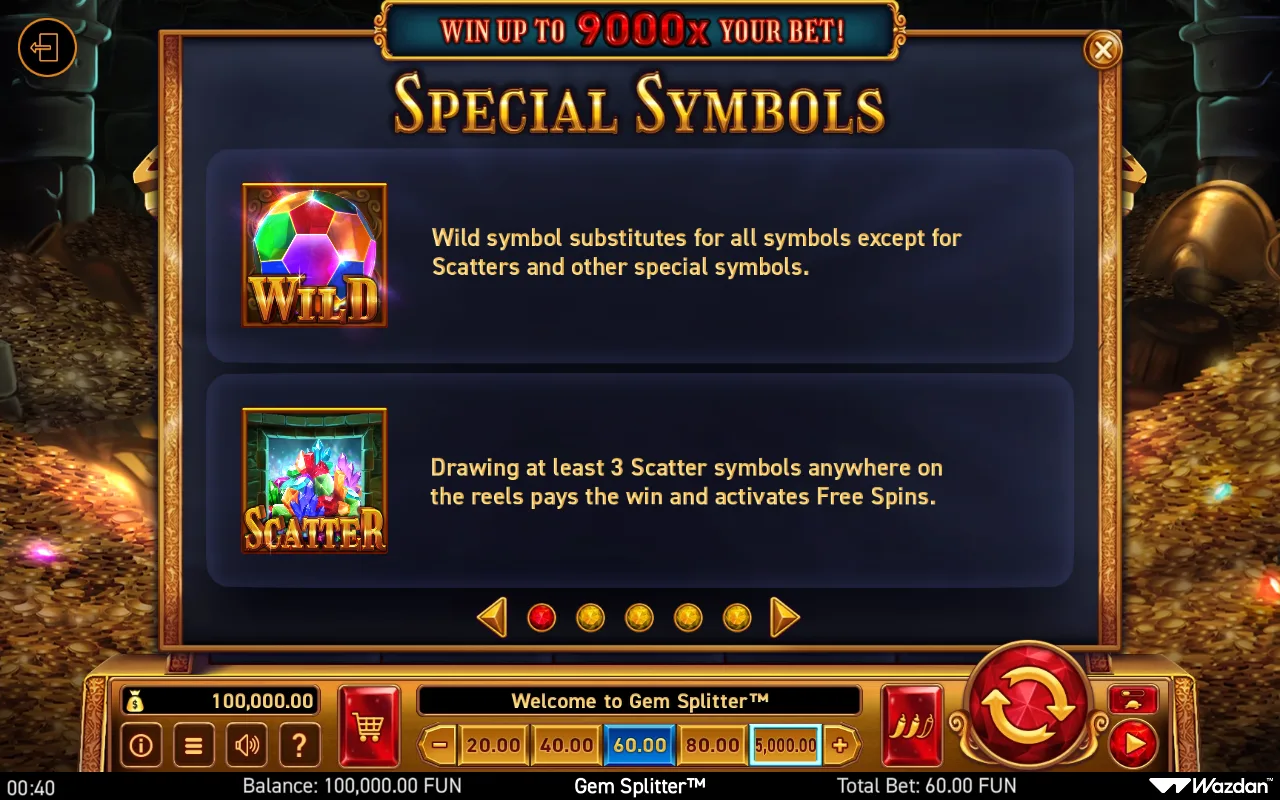 Special symbols — Gem Splitter
