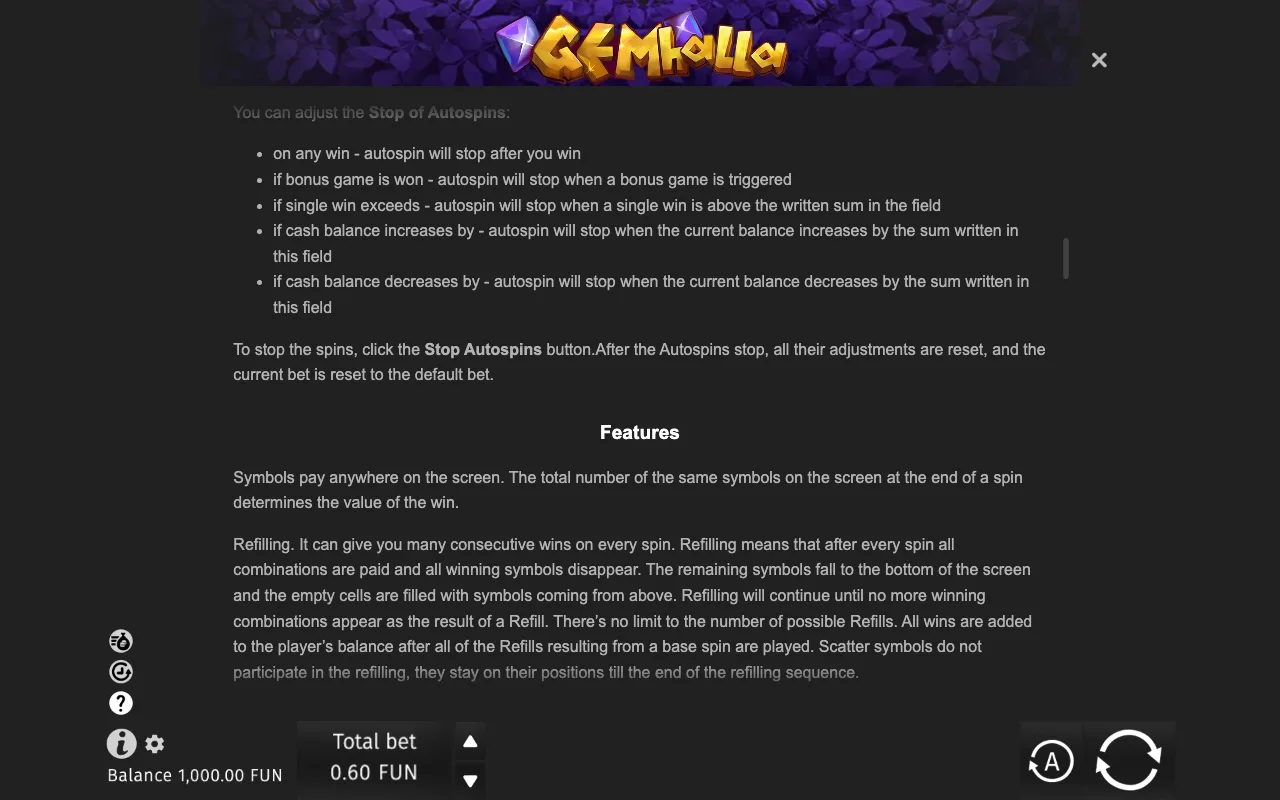 Game rules, page 7 — Gemhalla