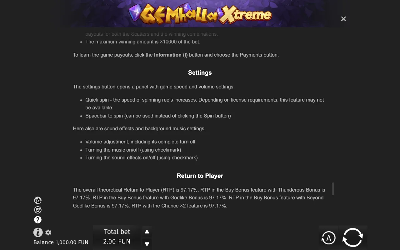 Game rules, page 10 — Gemhalla Xtreme