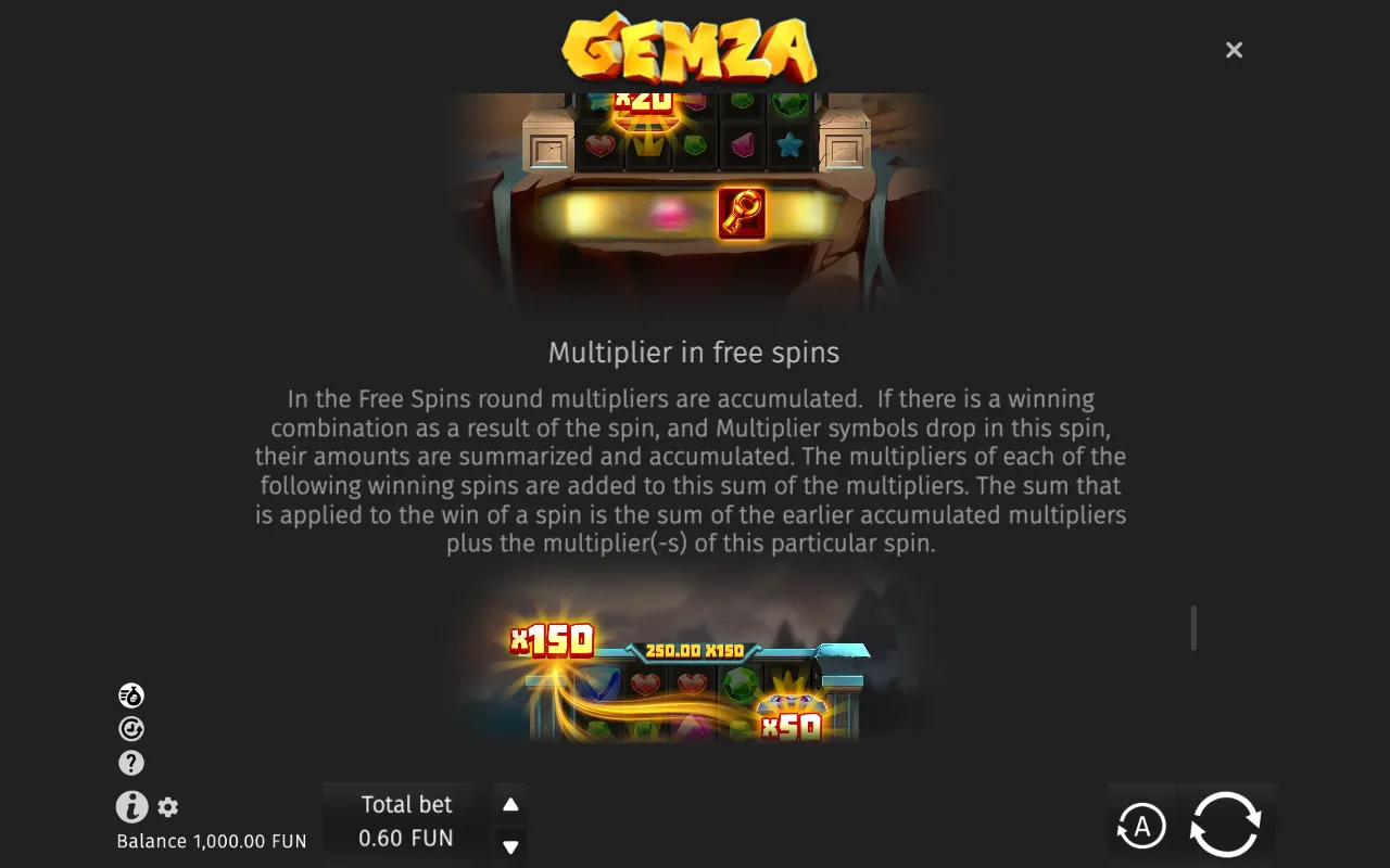 Game rules, page 4 — Gemza