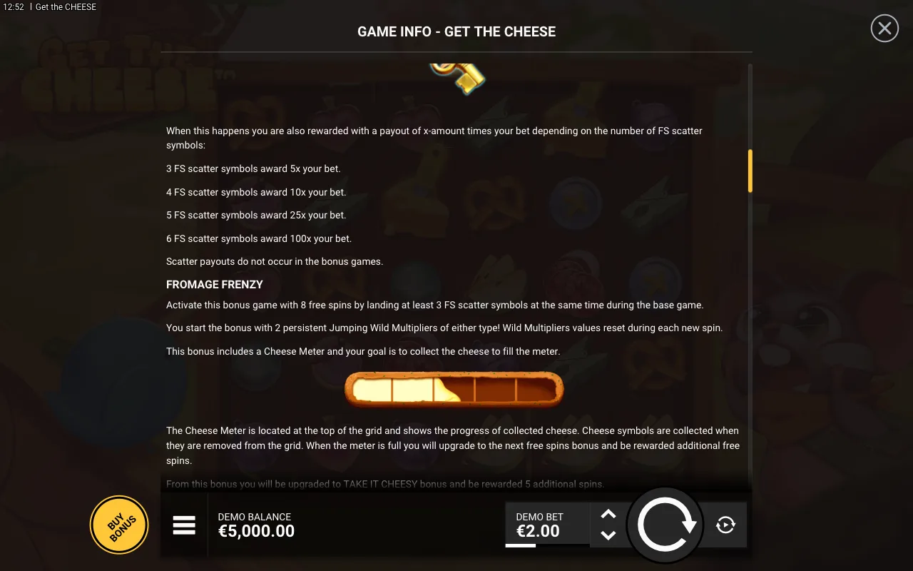 Game rules, page 3 — Get the Cheese