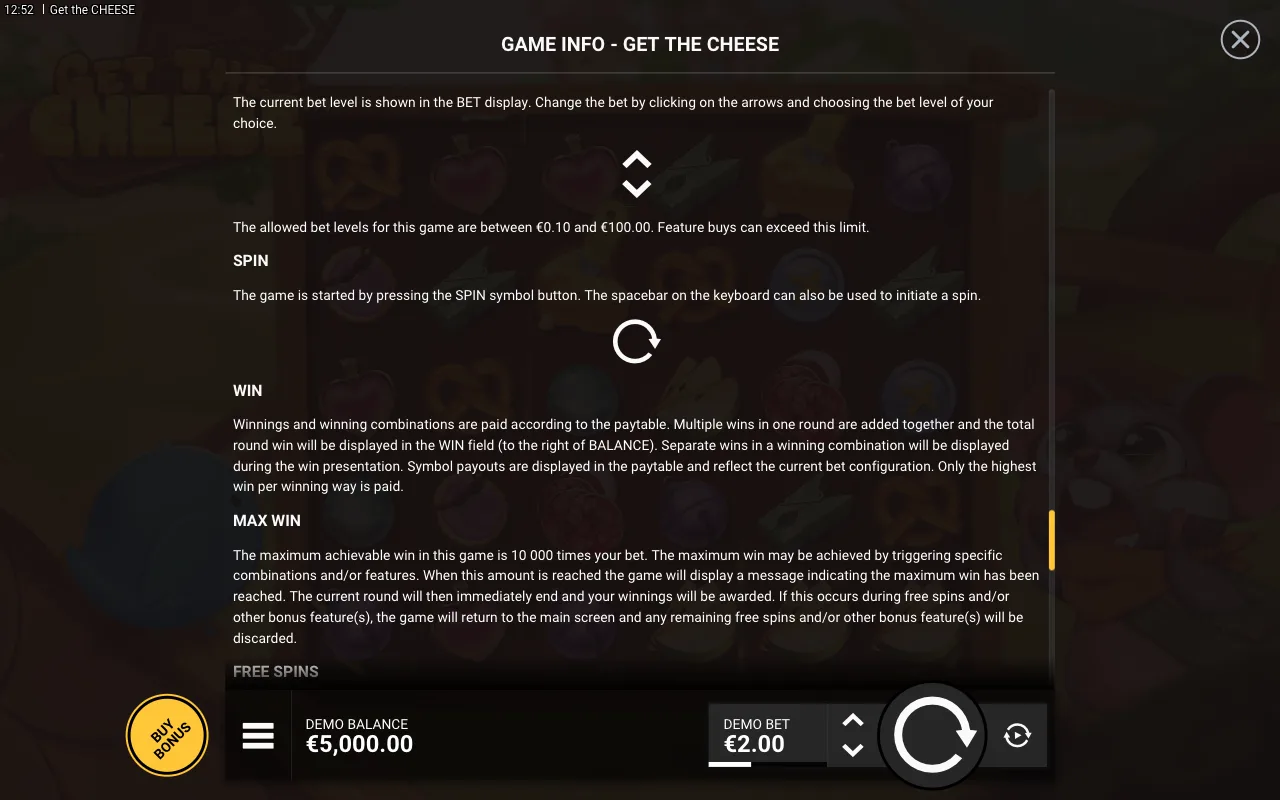 Spin — Get the Cheese