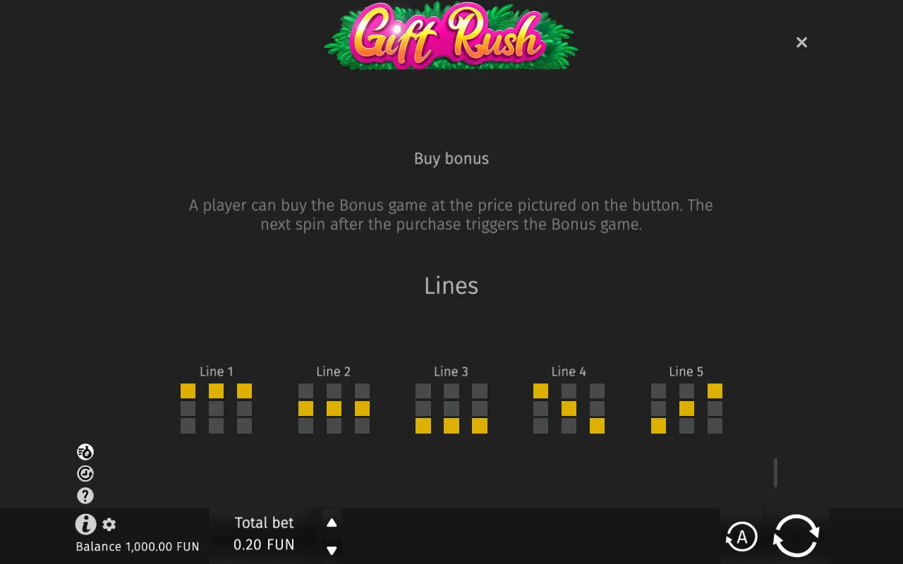 Game rules, page 5 — Gift Rush
