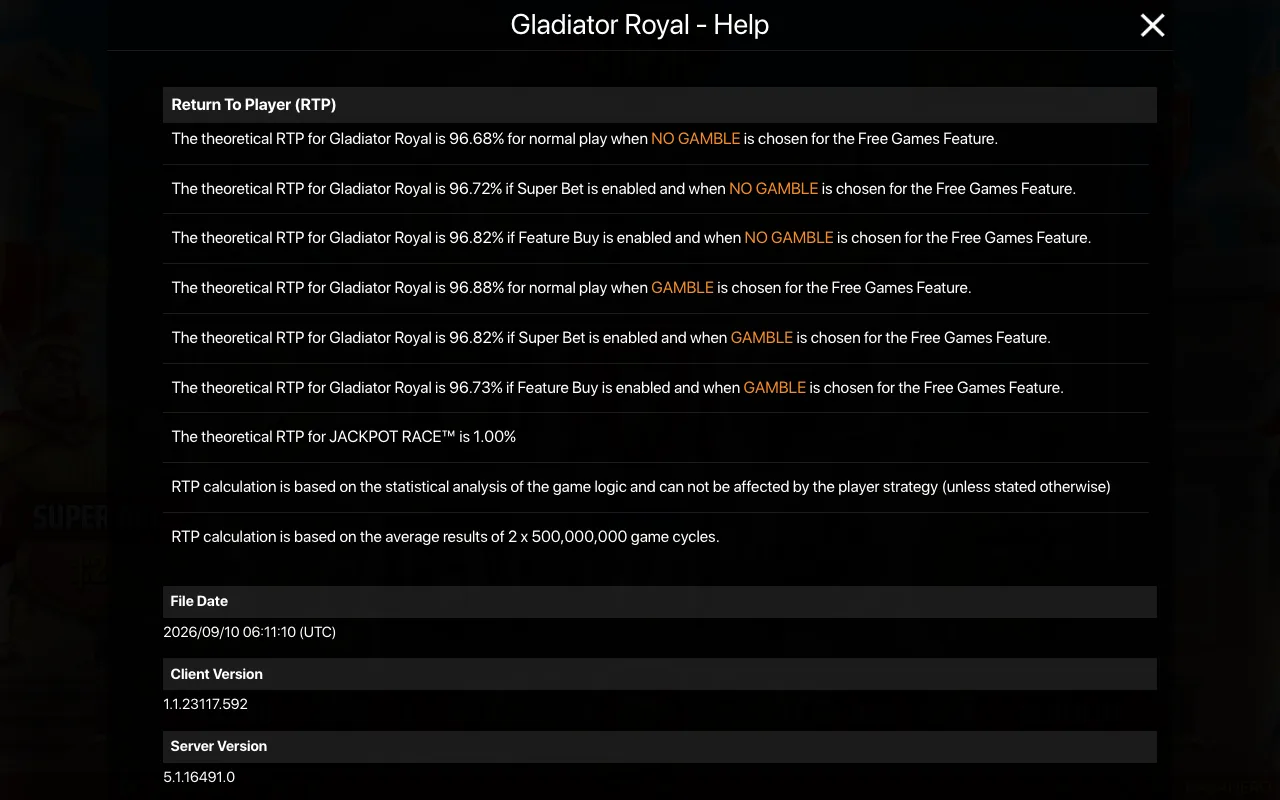 Règles du jeu, page 2 — Gladiator Royal
