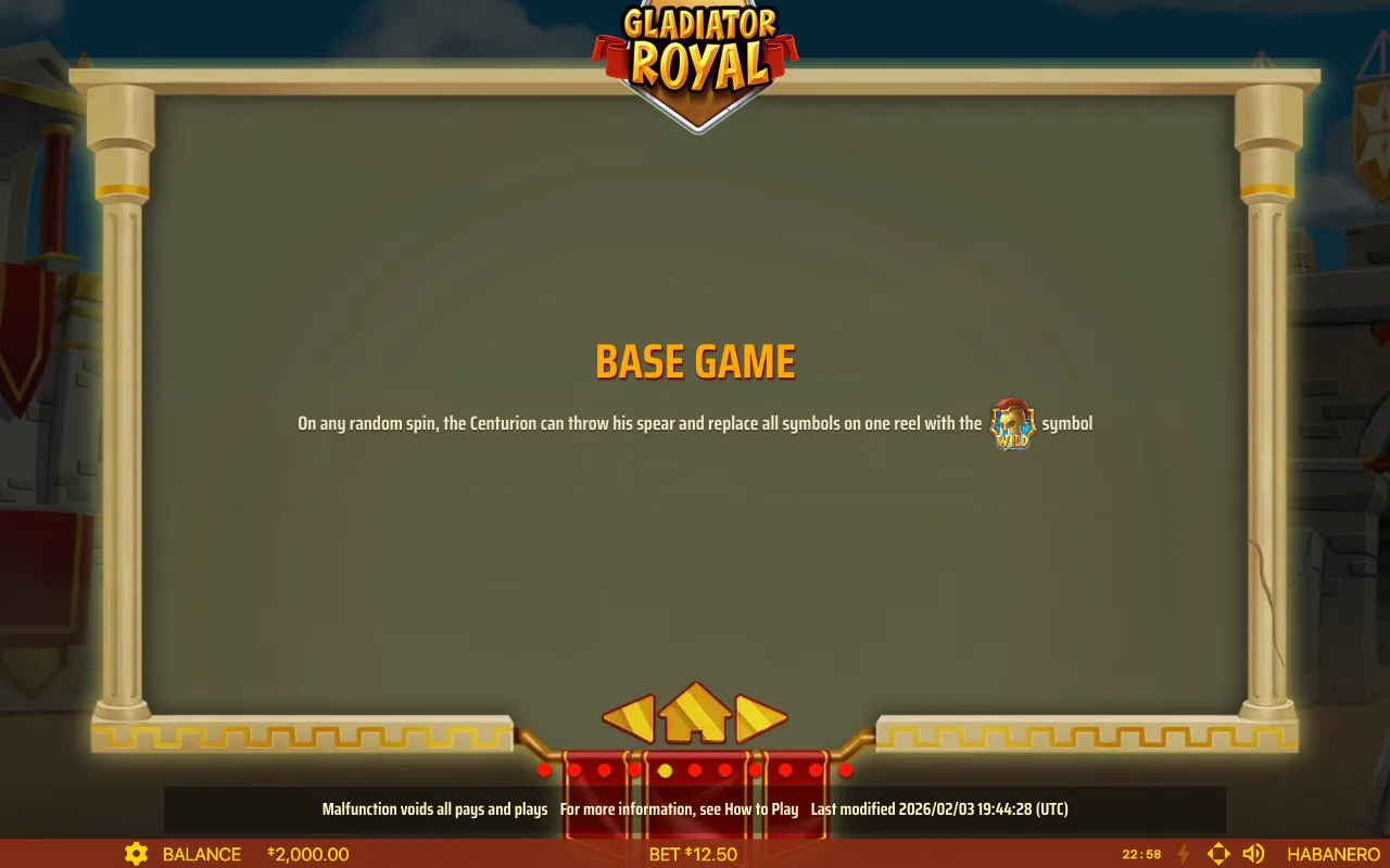 Base game — Gladiator Royal