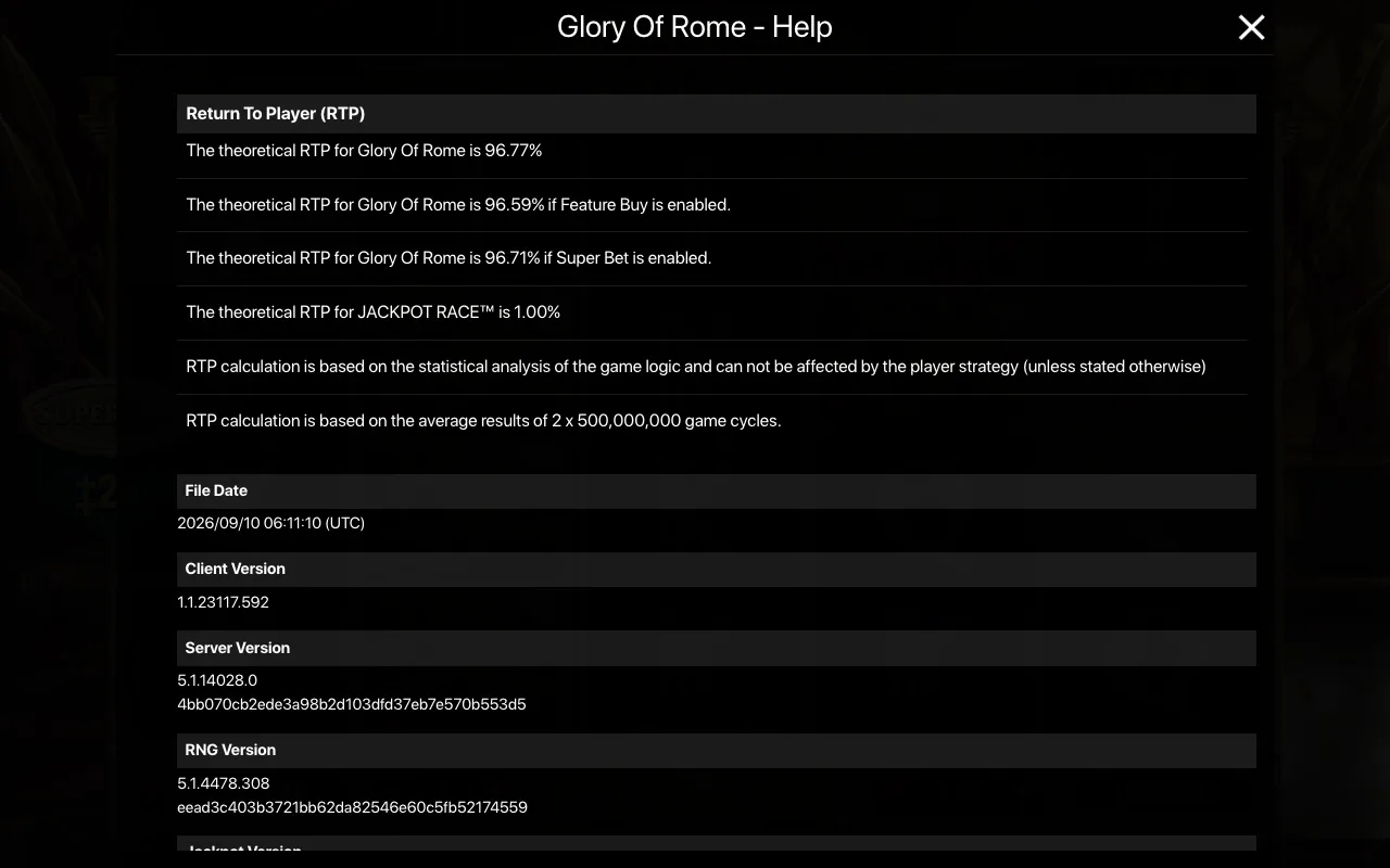 Game rules, page 2 — Glory Of Rome