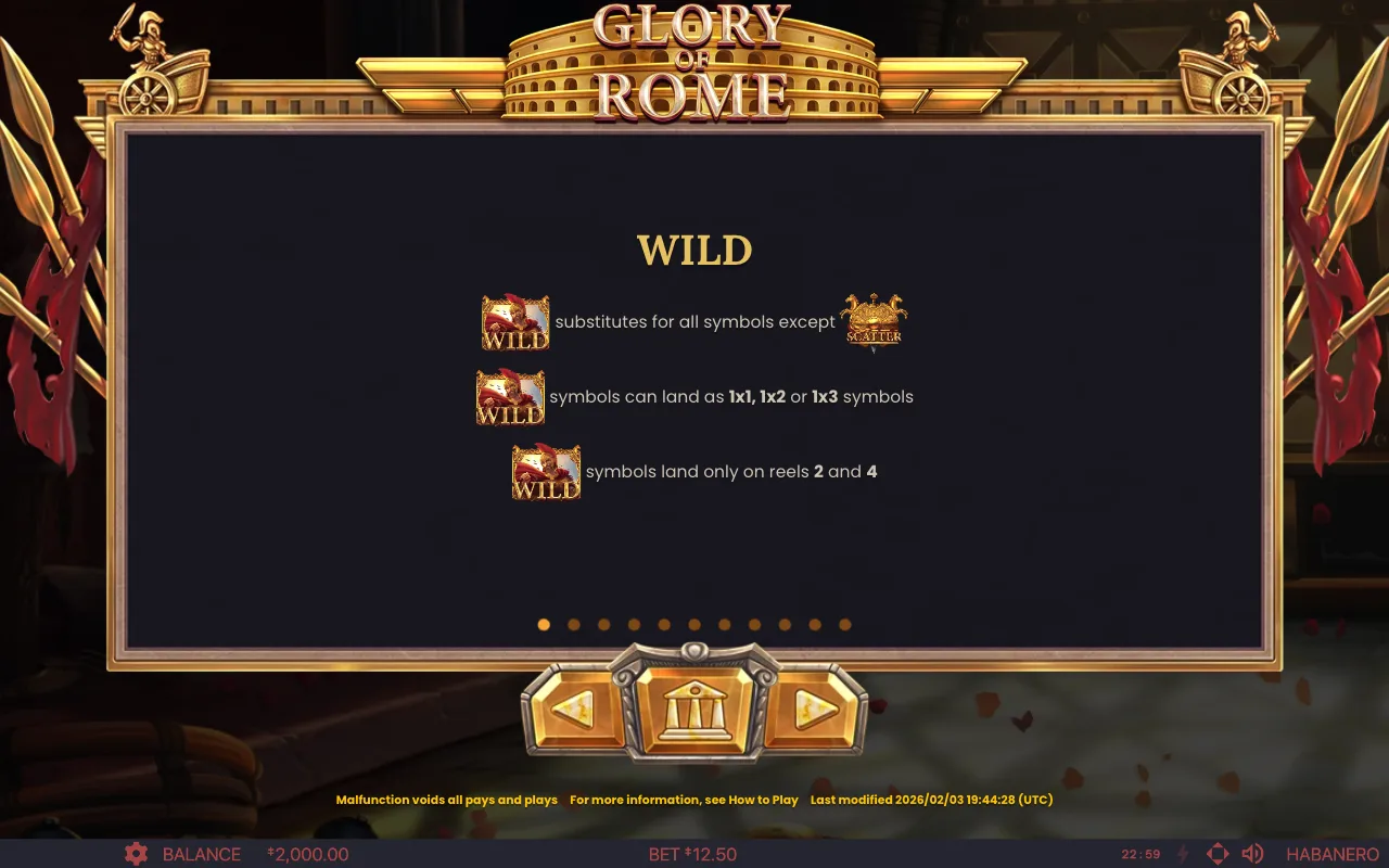 Game rules, page 3 — Glory Of Rome