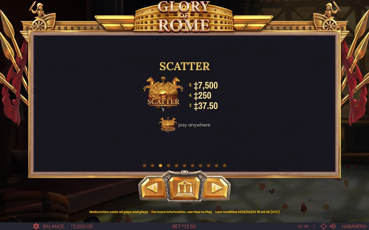 Scatter — Glory Of Rome