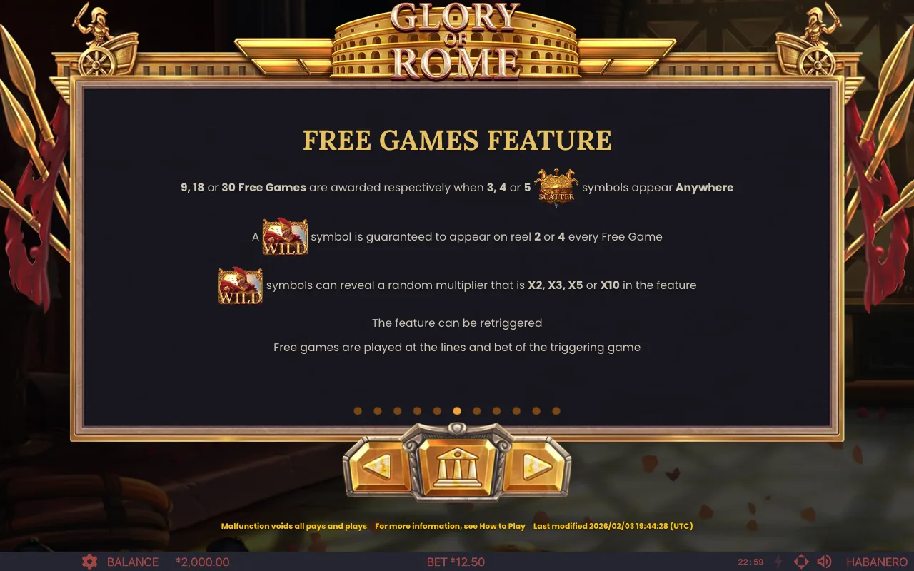 Game rules, page 8 — Glory Of Rome