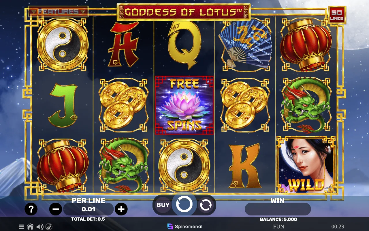 The base game — Goddess of Lotus