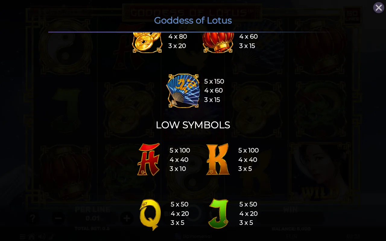 Game rules, page 5 — Goddess of Lotus