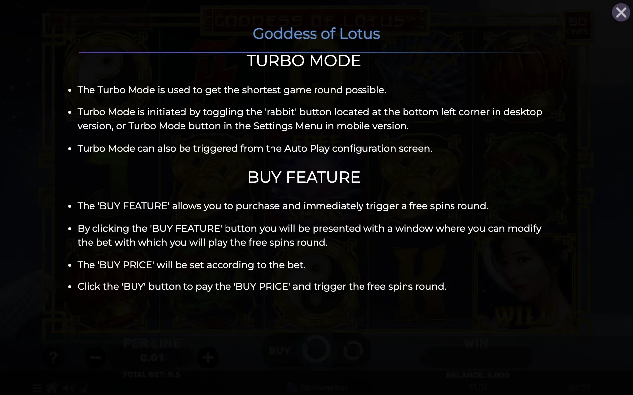 Game rules, page 8 — Goddess of Lotus