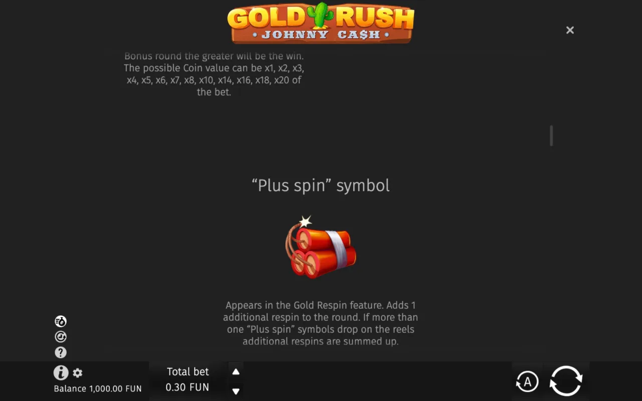 Game rules, page 3 — Gold Rush with Johnny Cash
