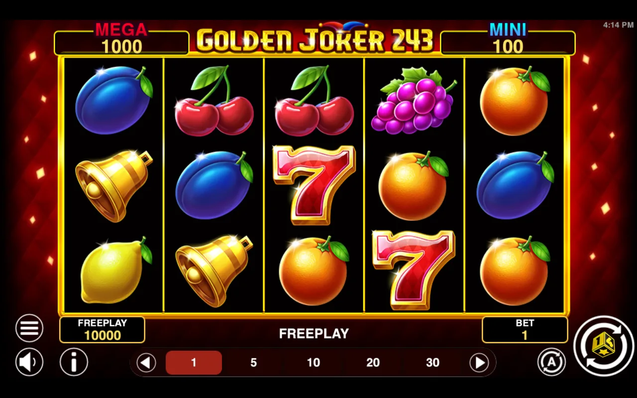The base game — Golden Joker 243