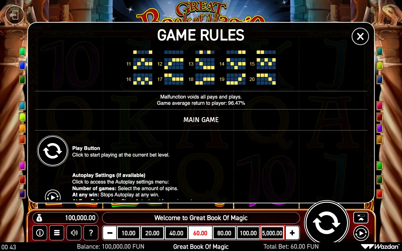 Game rules, page 4 — Great Book of Magic