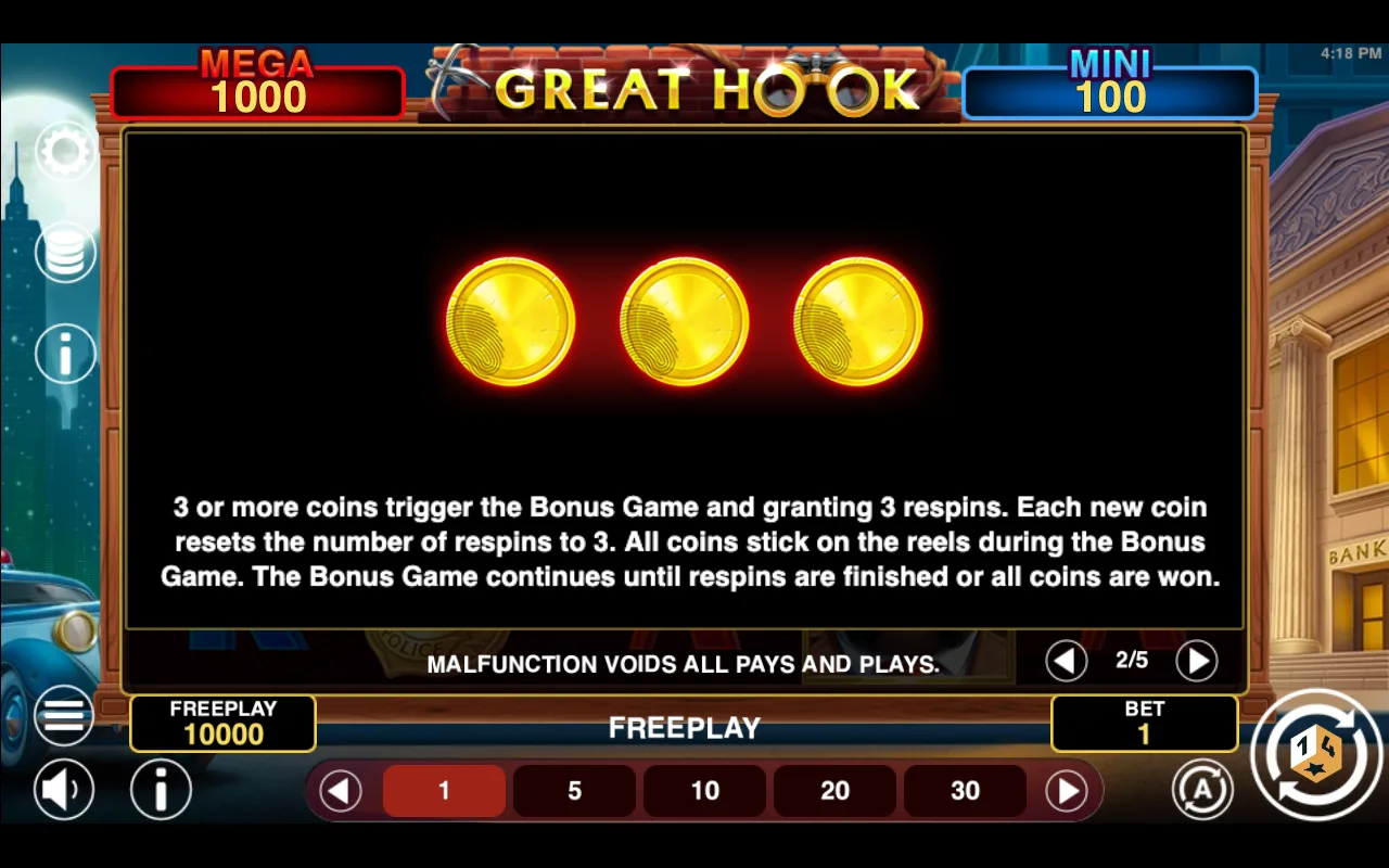 Game rules, page 2 — Great Hook Hold And Win