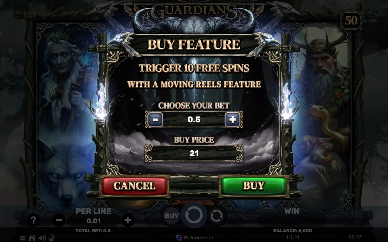 Buying the feature — Guardians of Eire